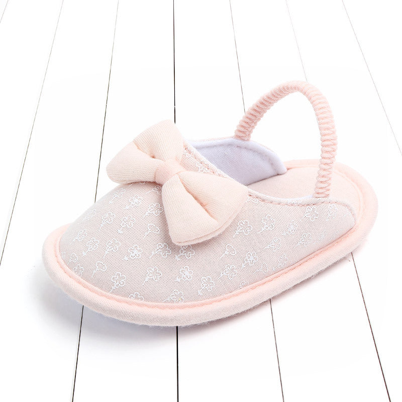 Anti-Slip Baby Slippers | Breathable Cotton, Grippy Soles