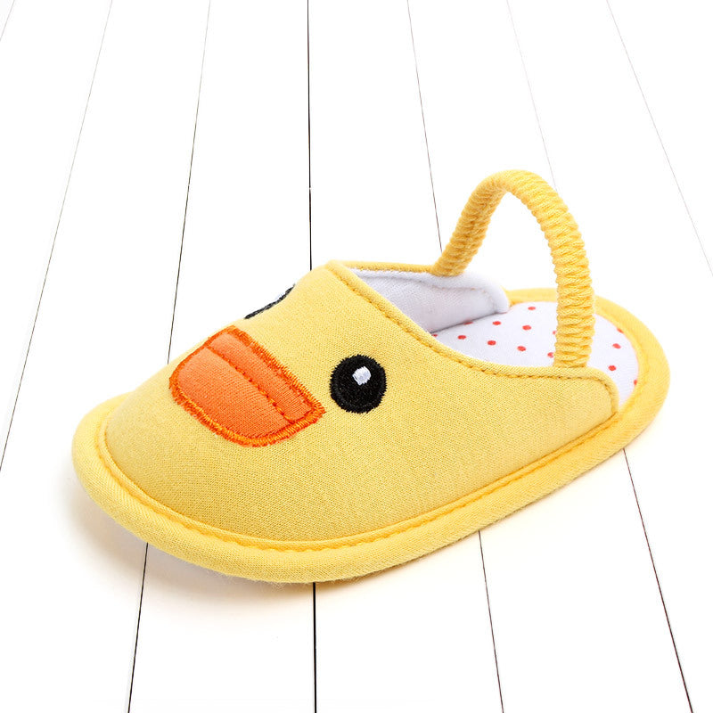 Anti-Slip Baby Slippers | Breathable Cotton, Grippy Soles