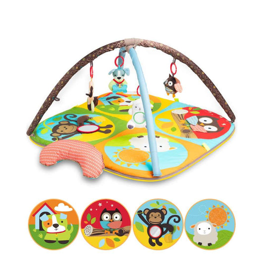 Keeygo Zoo Baby Play Gym & Sensory Mat