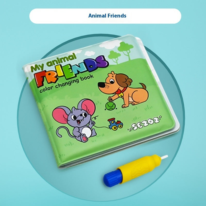 Baby Bath Book - Magic Color Changing Waterproof Book for Bath Time