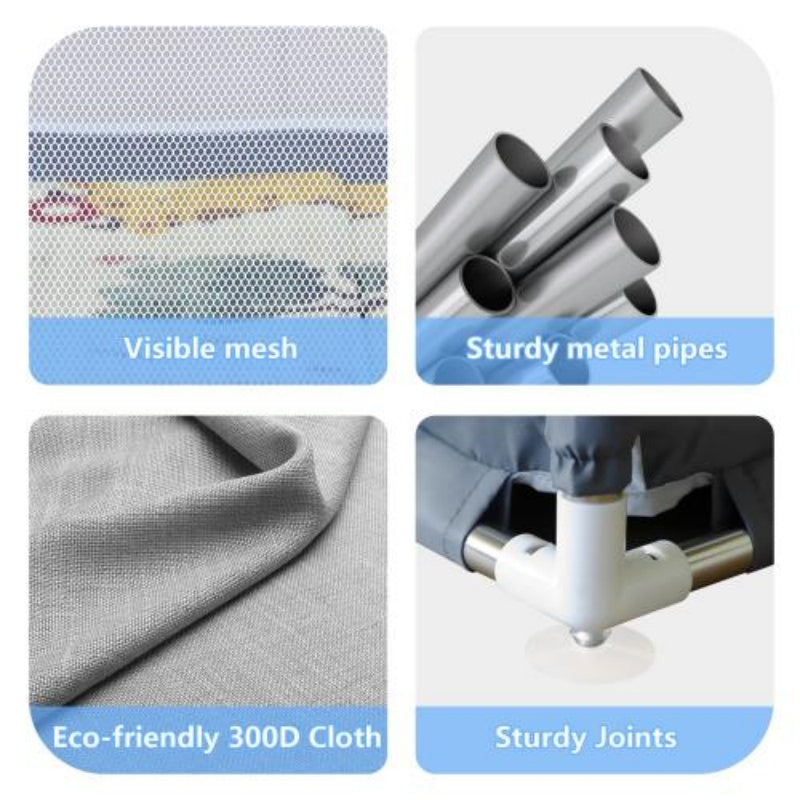 Baby Playpen with Removable Cloth Fence – Indoor & Outdoor