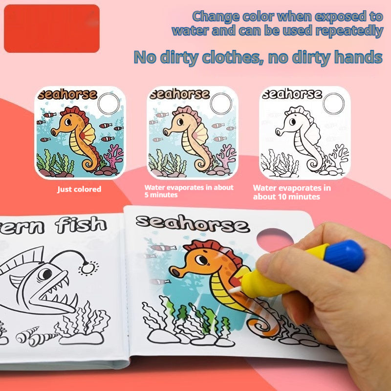 Baby Bath Book - Magic Color Changing Waterproof Book for Bath Time